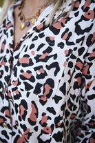 Chemise fluide motif léopard la boutique de lydie