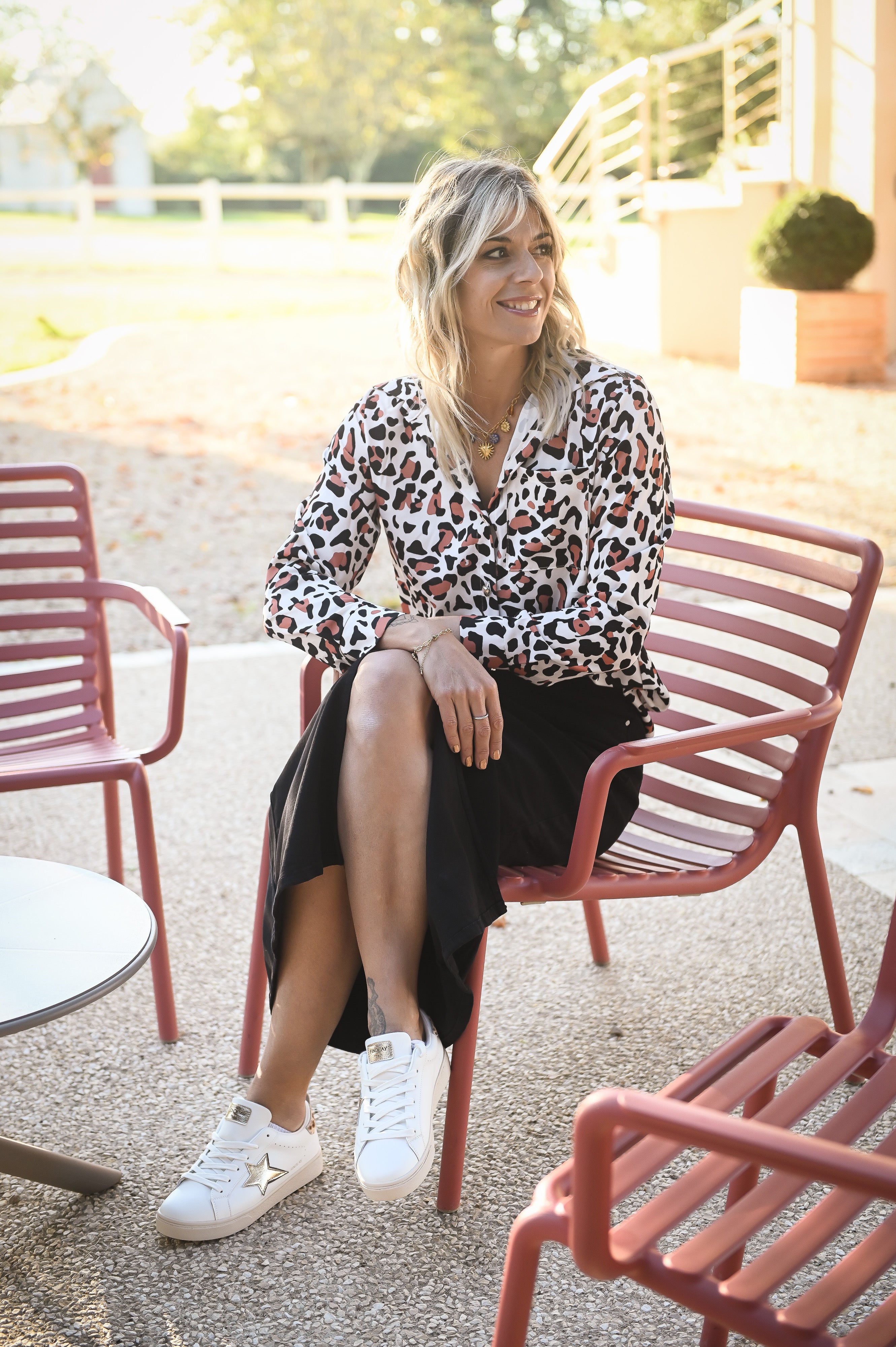 Chemise fluide motif léopard la boutique de lydie