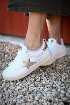 baskets dorées et léopard la boutique de lydie 