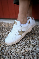 baskets dorées et léopard la boutique de lydie 