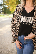 Blazer imprimé léopard la boutique de lydie