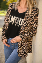 T-shirt noir, Brodé "Amour" la boutique de lydie