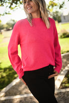 Pull fuchsia la boutique de lydie