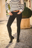 skinny noir femme la boutique de lydie
