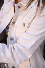Charger l&#39;image dans la galerie, Veste en jean beige
