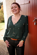 Charger l&#39;image dans la galerie, Pantalon skinny Kaki la boutique de lydie
