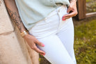 wide leg blanc la boutique de lydie femme