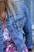 Veste en jean femme 