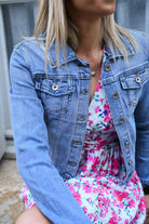 Veste en jean femme 