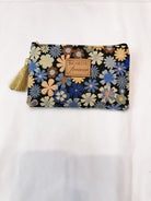 Pochette fleuri message "Bichette Forever"