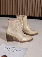 bottines or femme