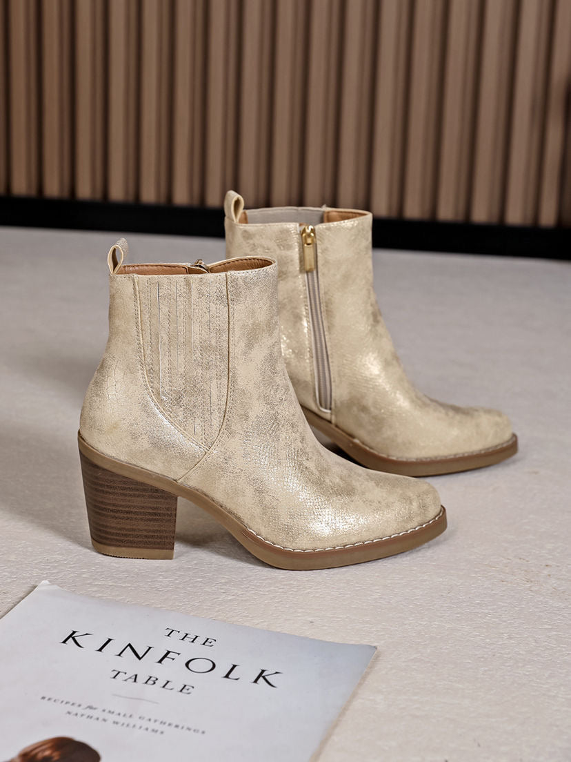 bottines or femme
