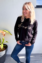Sweat La vie est belle noir