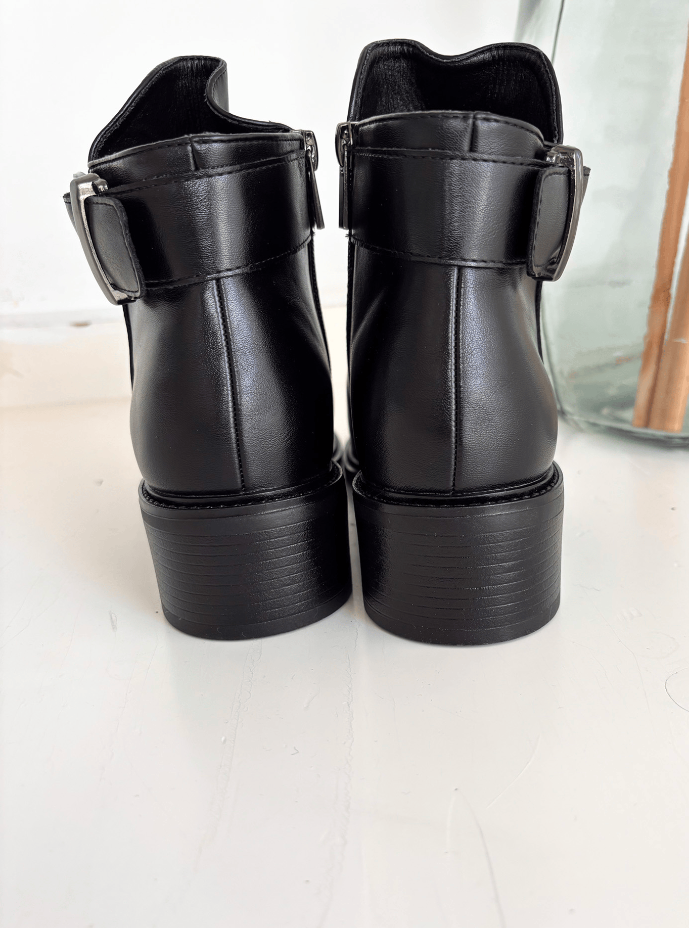 Bottines chelsea femme noires