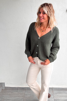 Le Gilet "Cocon" Baby Alpaga - Kaki