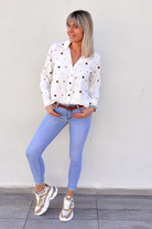 Jean skinny bleu clair femme la boutique de lydie