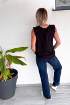 Jean flare évasé taille haute