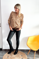 Blouse fluide camel la boutique de lydie