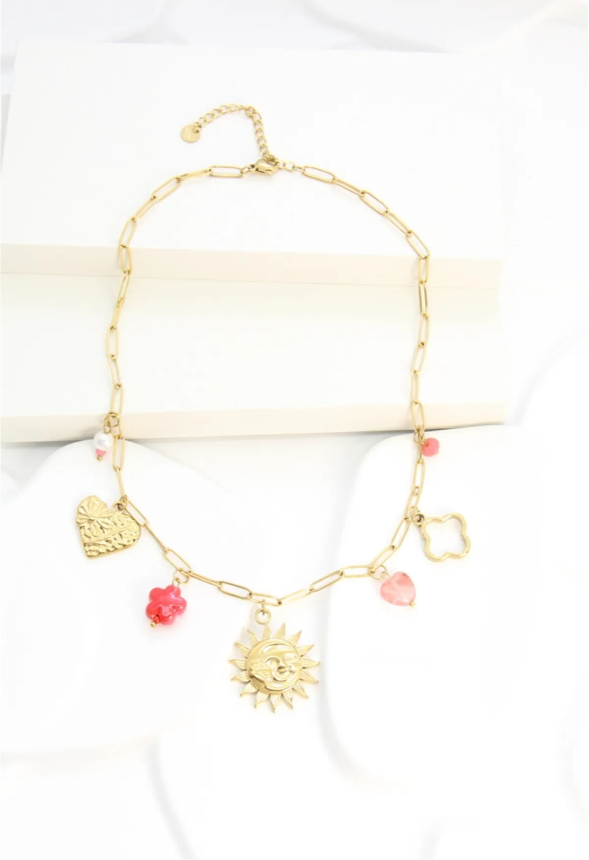 collier charms soleil