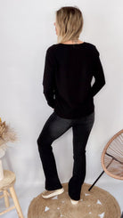 Jean Flare Noir femme