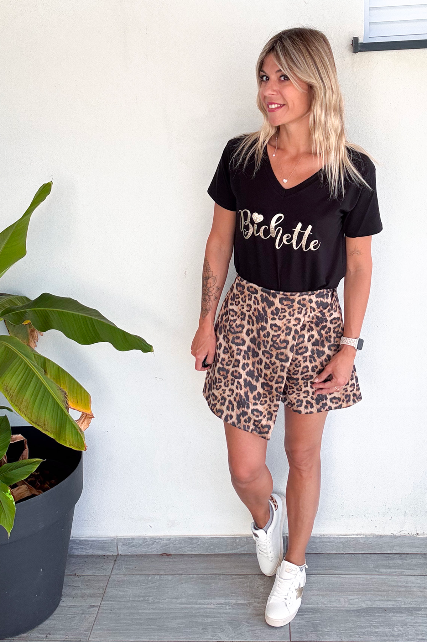 Jupe short léopard la boutique de lydie