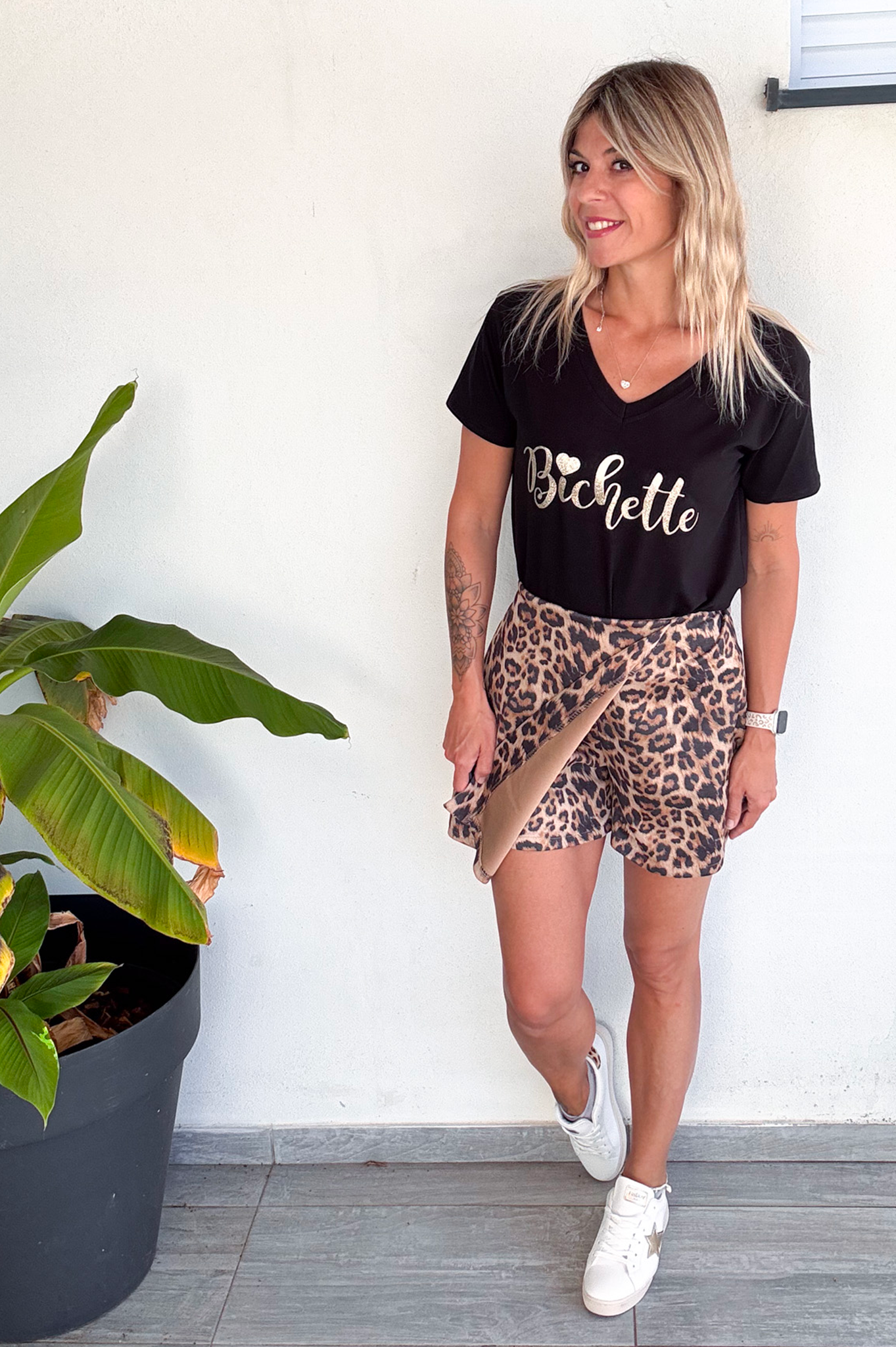 Jupe short léopard la boutique de lydie