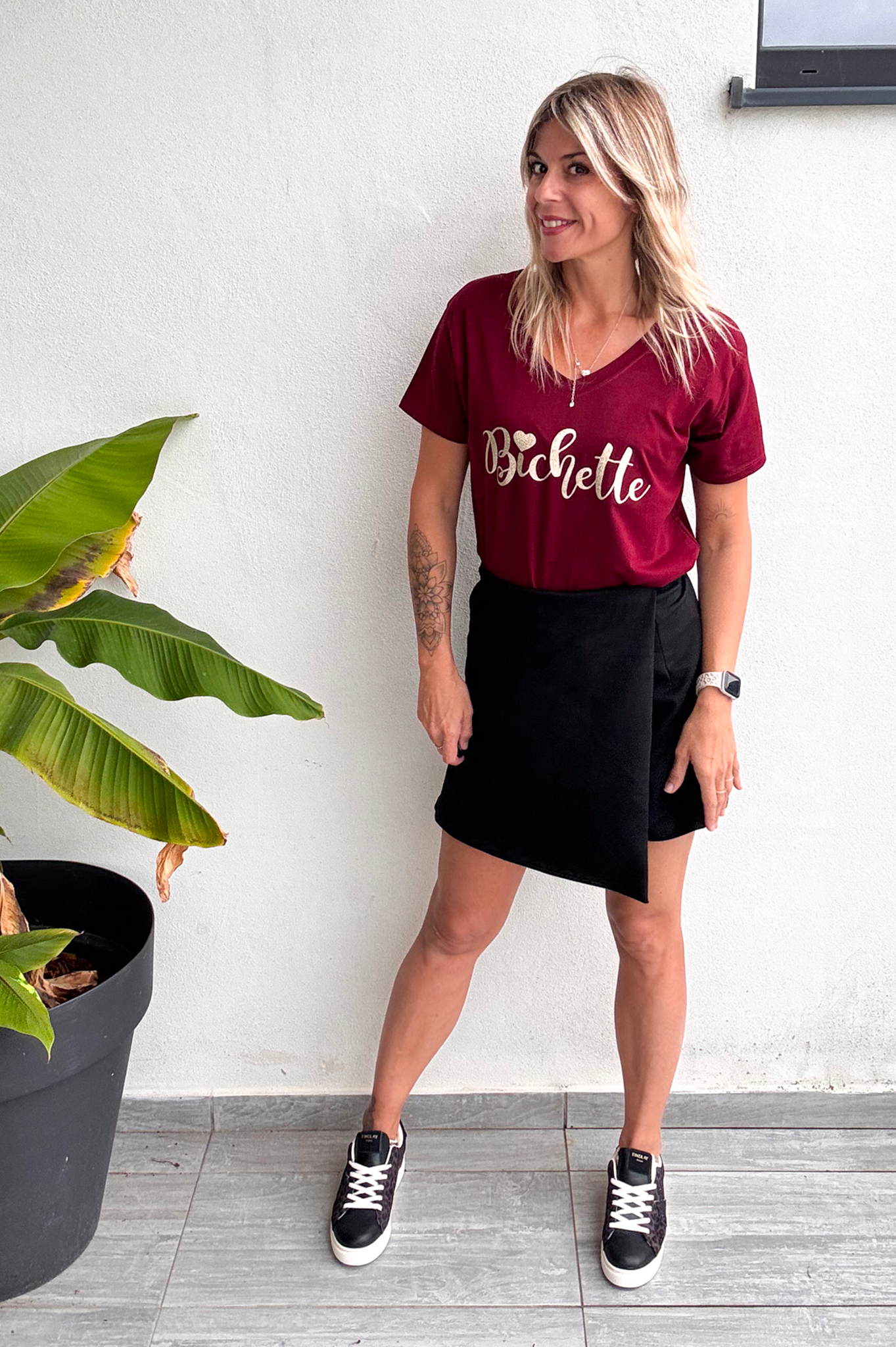 Jupe short noir la boutique de lydie 