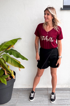 Jupe short noir