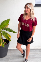 Jupe short noir
