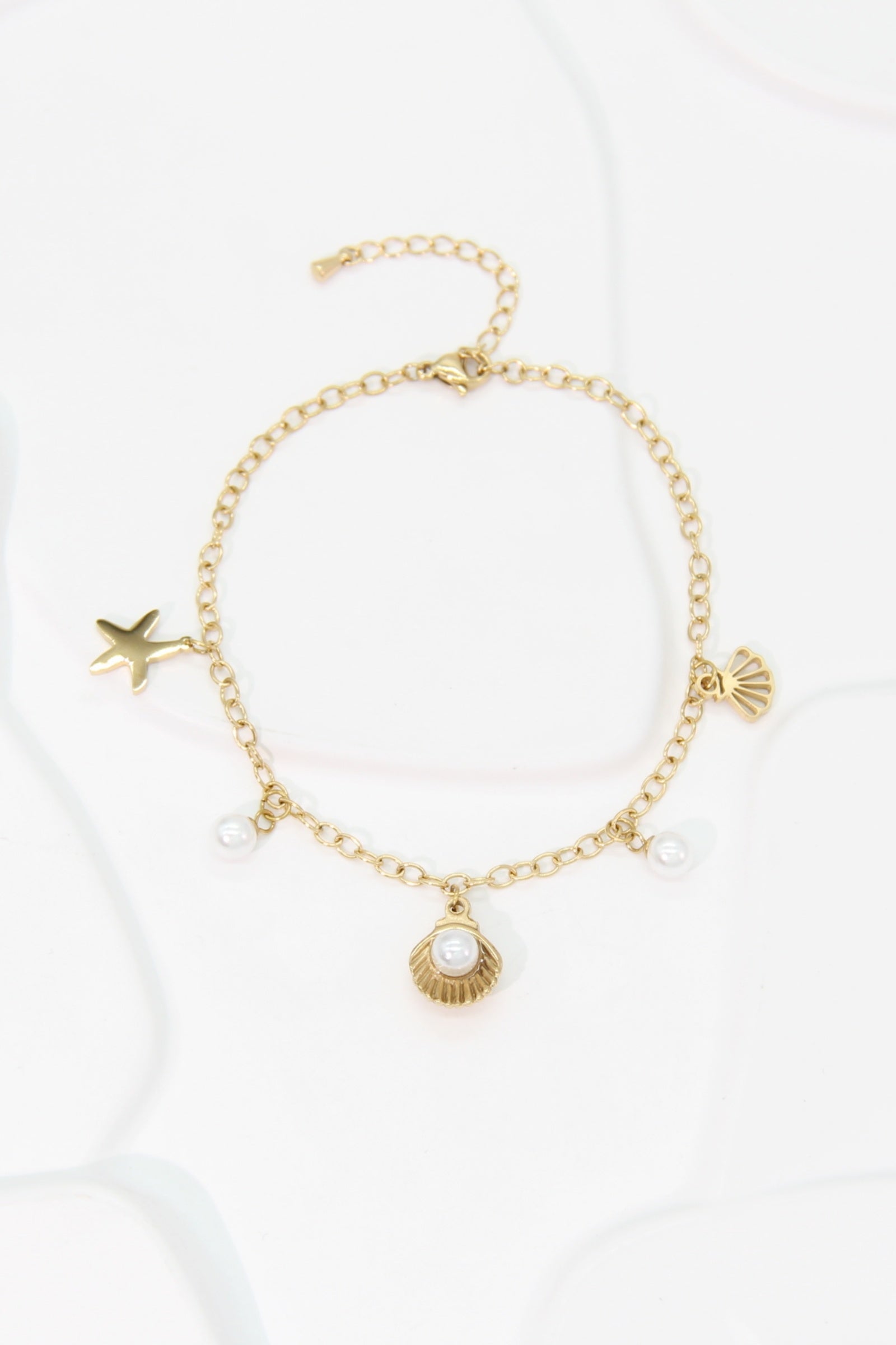 Chaine de cheville charms