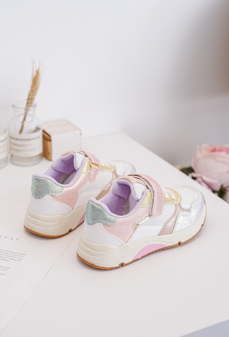 Baskets coloré brillante 