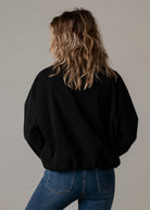 Bombers velours côtelé noir