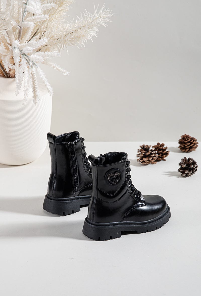 Bottine fille fourrée enfant