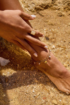 Chaîne de Cheville Coquillage & Perle