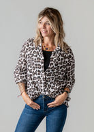Surchemise léopard en gaze de coton la boutique de lydie