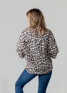 Surchemise léopard en gaze de coton la boutique de lydie