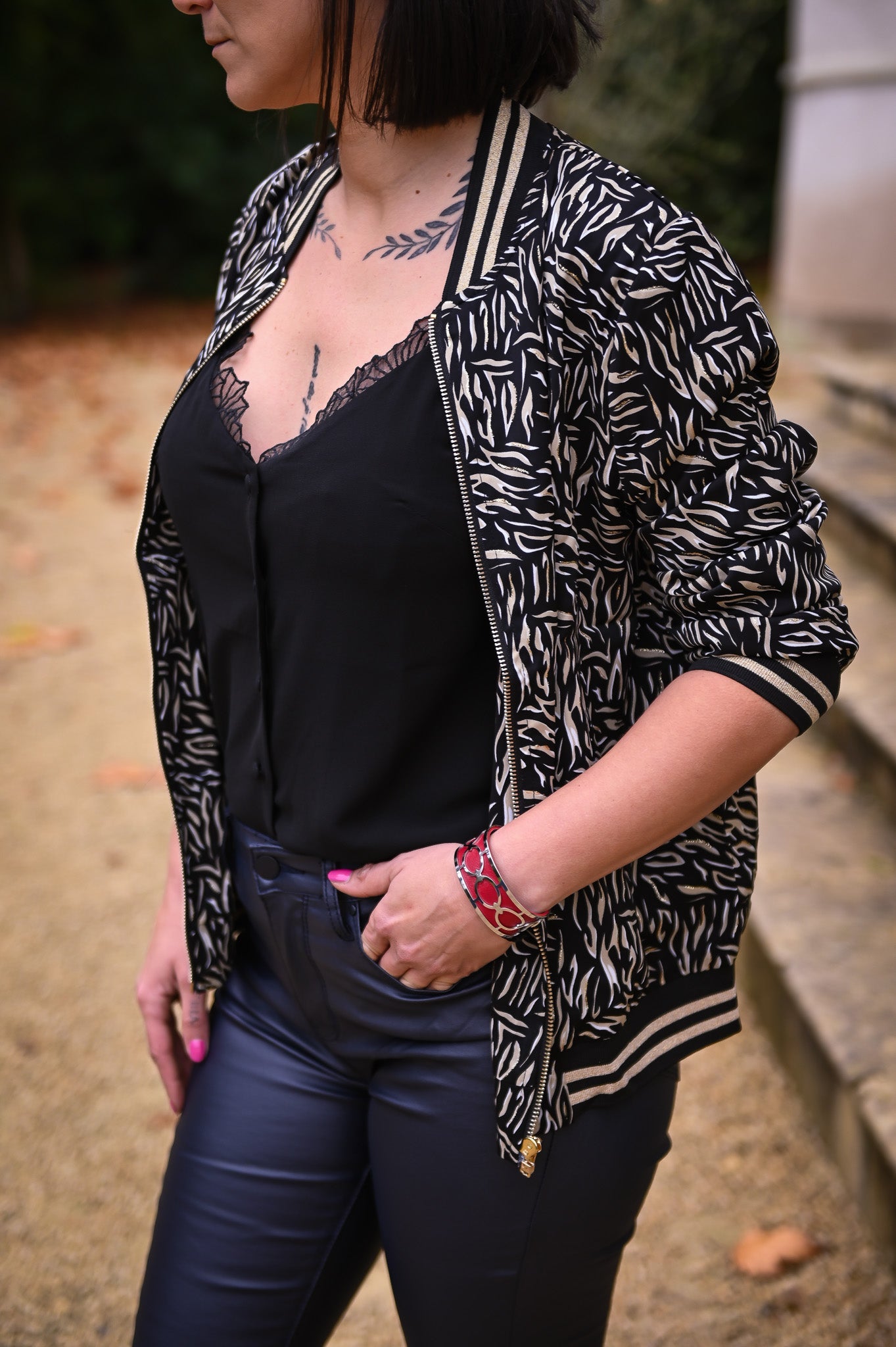 Débardeur Alyssa noir - La Boutique de Lydie S