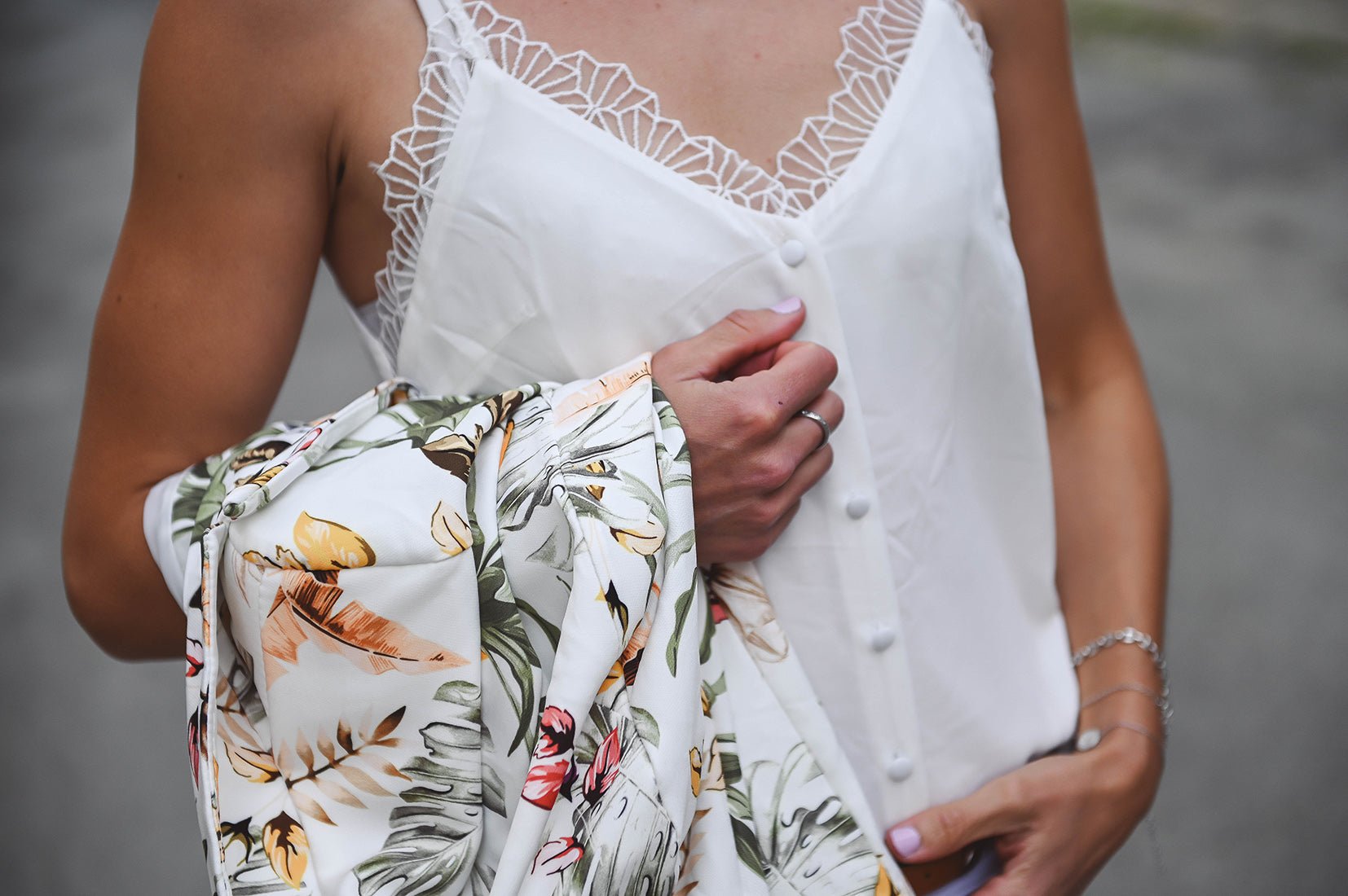 Débardeur blanc Alyssa - La Boutique de Lydie S