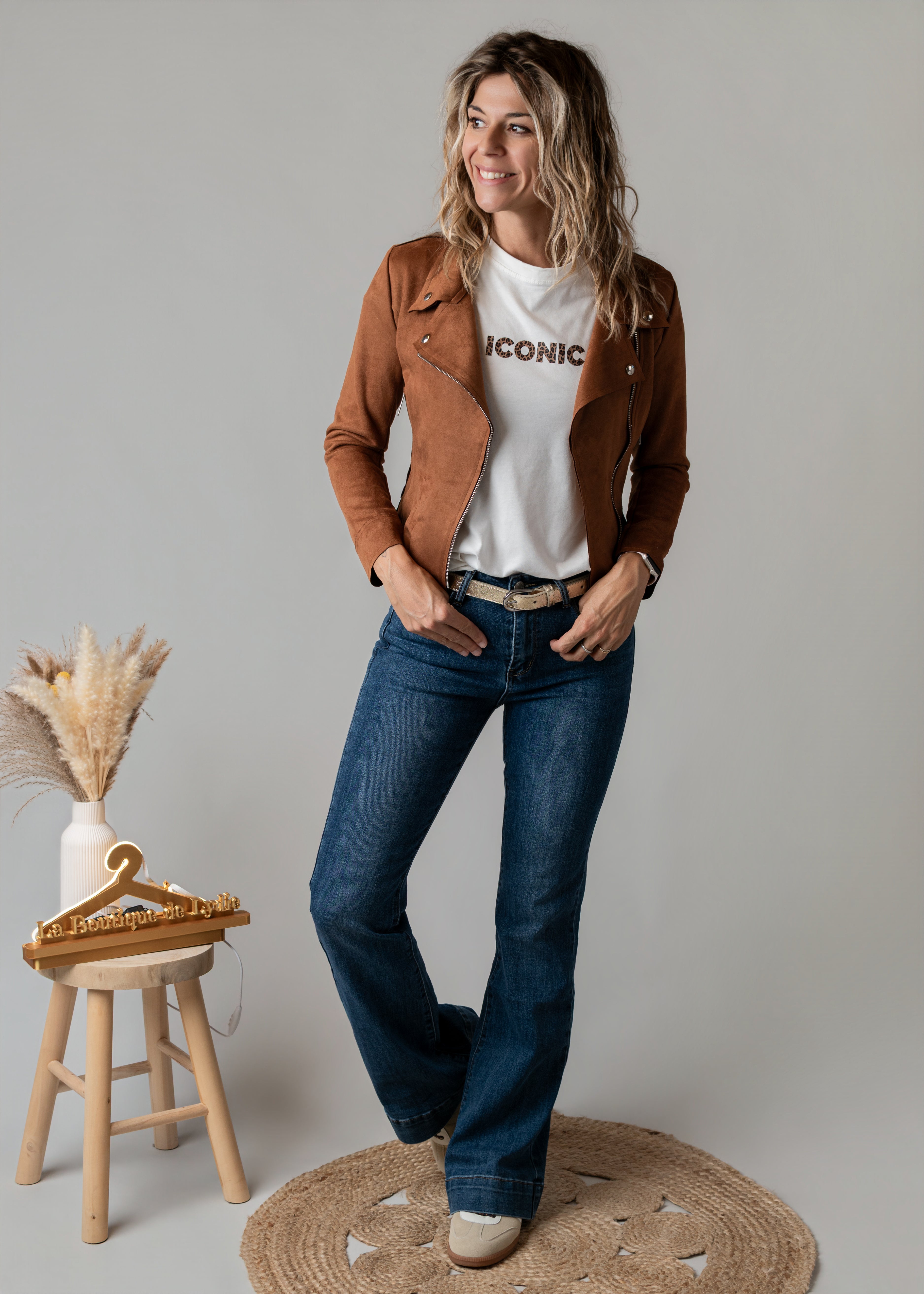 Perfecto Célia Camel - La Boutique de Lydie