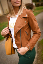 Perfecto Célia Camel - La Boutique de Lydie S