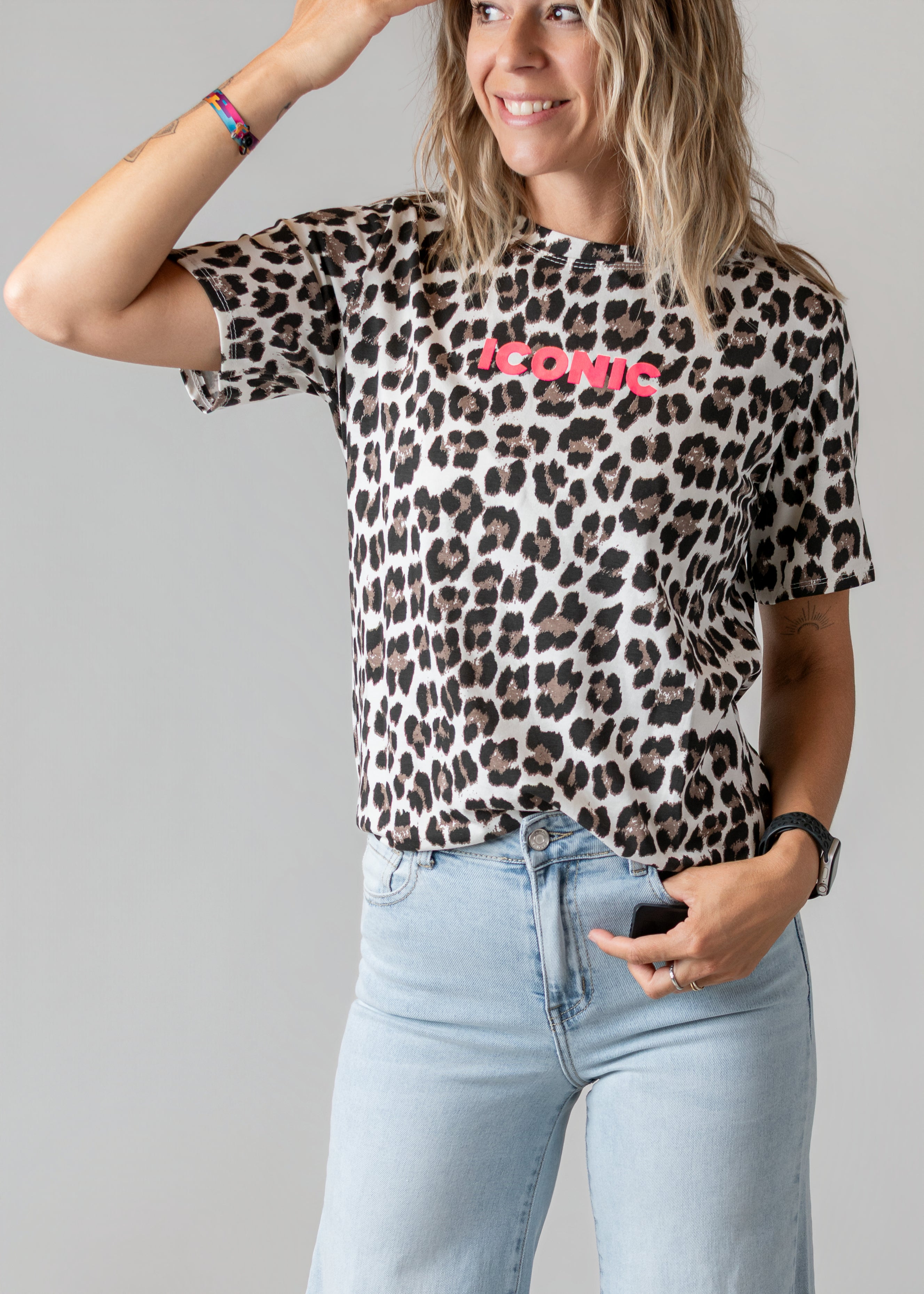 T-shirt Léopard Iconic femme 