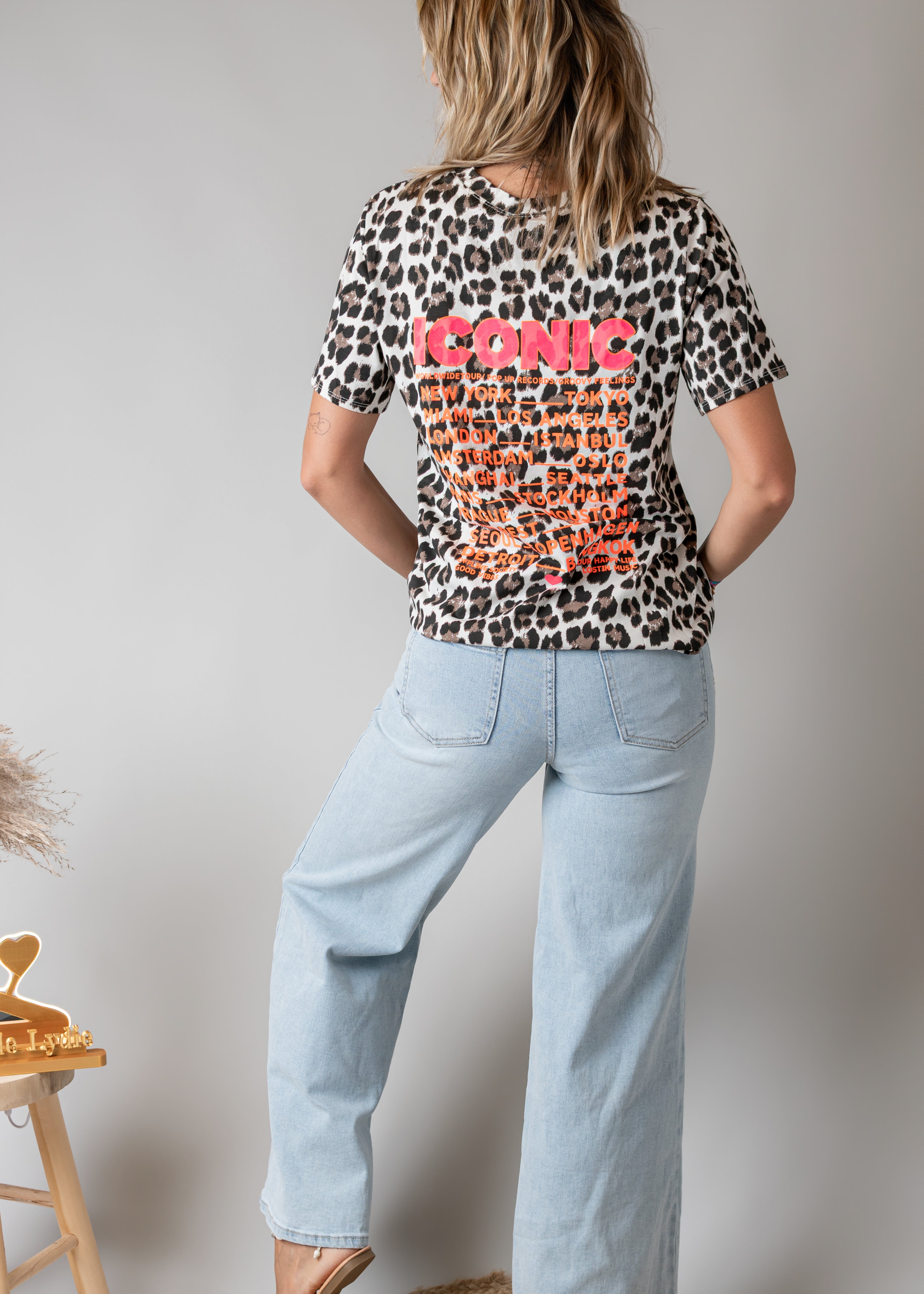 T-shirt Léopard Iconic femme 