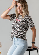 T-shirt Léopard Iconic femme 