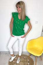 Charger l&#39;image dans la galerie, T-shirt ananas Vert
