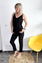 Charger l&#39;image dans la galerie, Combinaison pantalon noire la boutique de lydie
