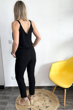 Charger l&#39;image dans la galerie, Combinaison pantalon noire bapteme
