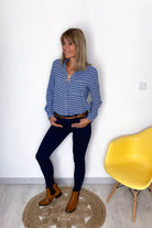 Pantalon skinny Marine