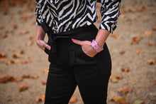 Charger l&#39;image dans la galerie, Pantalon Paper bag Noir la boutique de lydie
