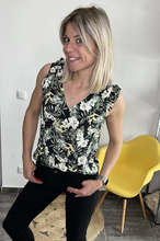 Charger l&#39;image dans la galerie, Blouse motifs tropical
